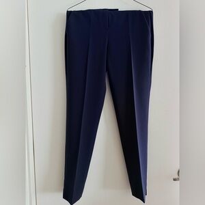 Theory Women's Navy Pantsuit Pants